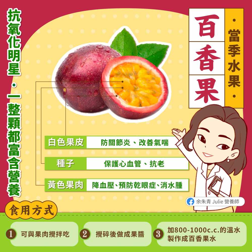 百香果食用部位「竟不是果肉」！教你「3招」挑選：怕酸再放●●天