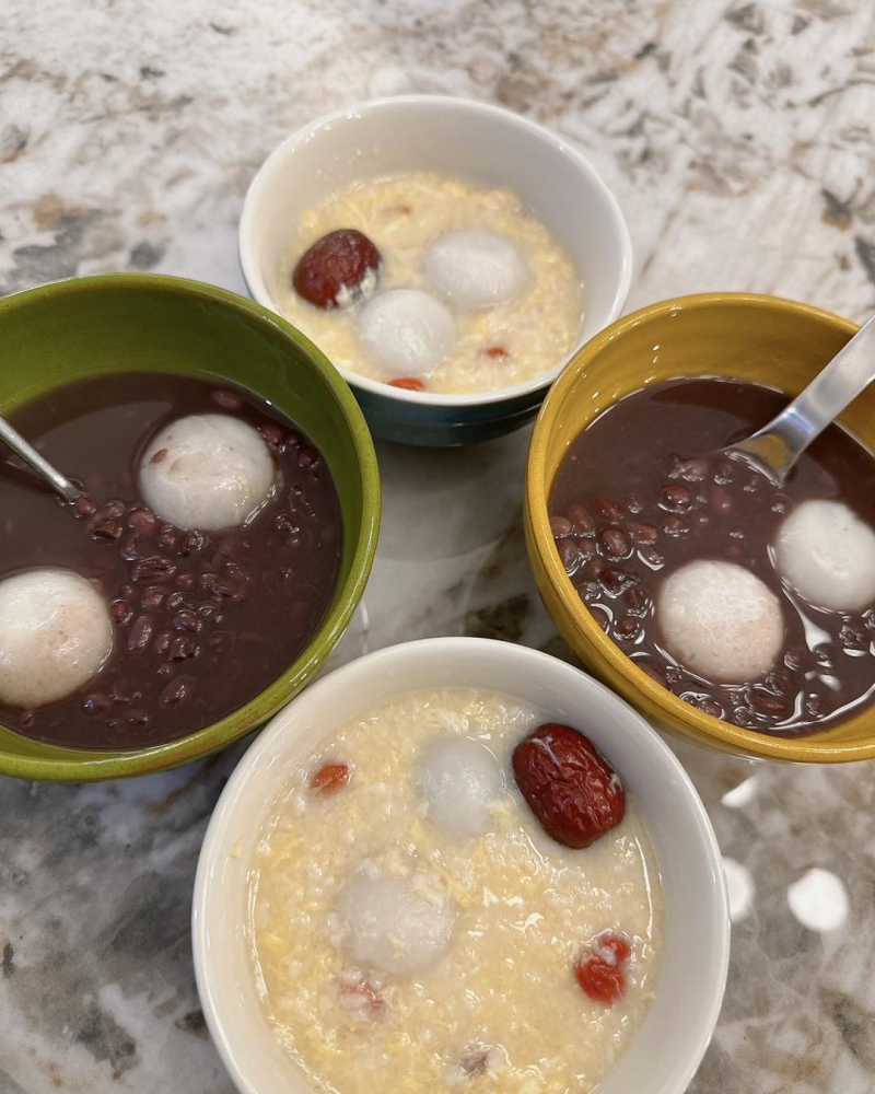 大家冬至快樂，都有吃到湯圓嗎？ #余朱青